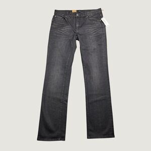 Seven7 Straight Leg Jeans Men 31x34 Black SM73 Stretch Denim Casual Classic NWT